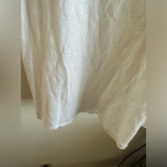 EILEEN FISHER Off White Racerback Tank Top - Picture 8 of 10